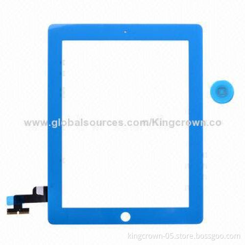 Original Touch Screen Digitizer for iPad 2/3/4, Blue/Pink/Red/Orange/Green